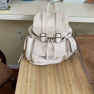 Ladies OffWhite Backpack